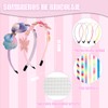 Kit para Hacer Accesorios de Pelo para Niñas,Diadema de Mariposa