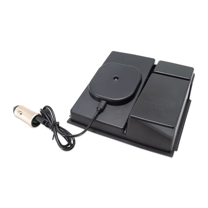 IAG I-Line Armrest Organizer w/Wireless Phone Charging Pad for Ford