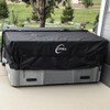 Kipiea 600D Outdoor Waterproof Square Hot Tub Cover Protector, Heavy