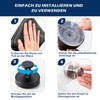 EUDUQ Pack of 4 Suction Cup Hooks, Extra Strong, Towel