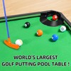 GOODLYSPORTS Golf Game -Combining Mini Pool Table & Golf -