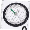 OHPHCALL 5sets Survival Compass Hiking Camping Navigation Lightweight Pocket Design