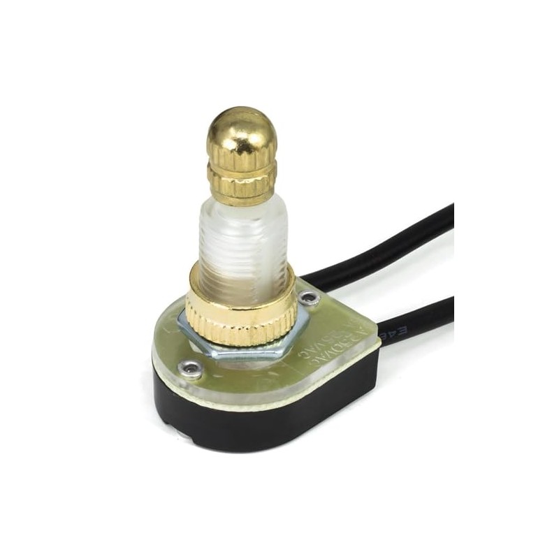 ZE-106 E89885 Rotary Lamp Switch Replacement On Off Repair Kit