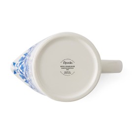 Spode King Charles III Coronation Cream Milk Jug 280l, Blue & White Pattern UK Made