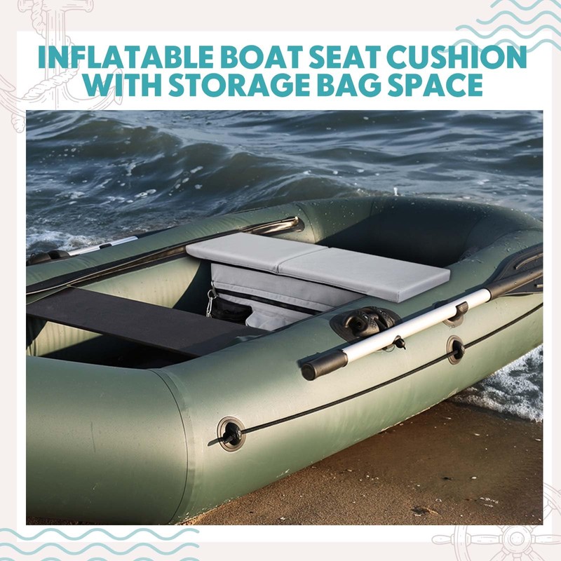 Dansydaisy 35 x 14 Inch Dinghy Boat Seat Cushion and