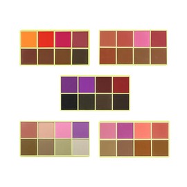 Curve Case Pressed Powder Palette & Brush - Made By Mitchell:_MEDIUM_8*5g