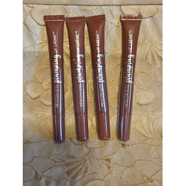 Revlon 4-REVLON-KISS PLUMPING LIP CREME-#515 ALMOND SUEDE-0.25 OZ. GREAT SHADE!! NEW!!