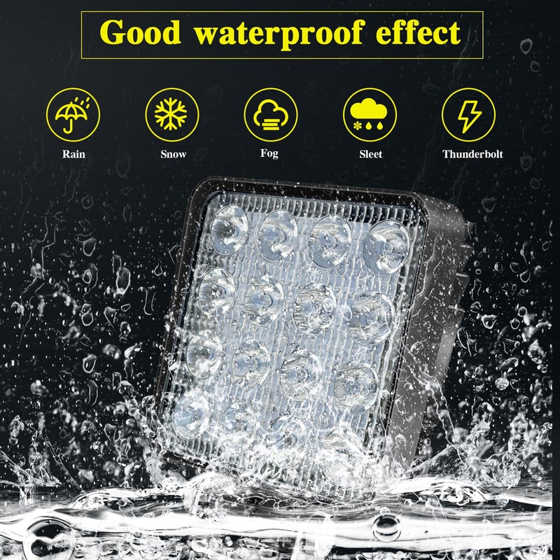 LED Work Lights for Truck, 4 Inch LED Light Pods