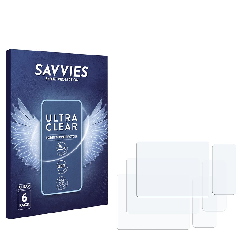 6x Screen Protector for Canon EOS 7D Protection Film -