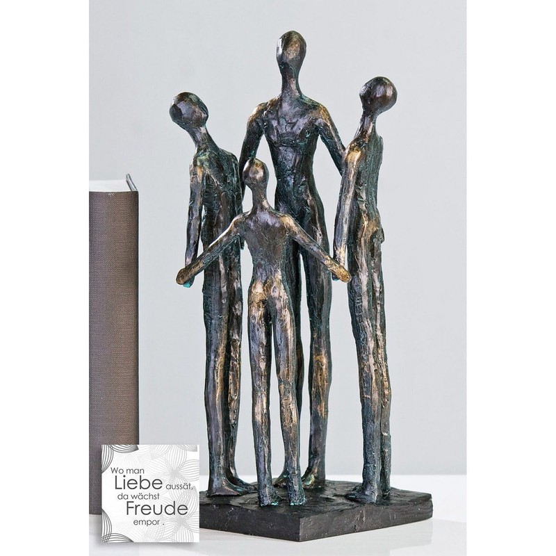 Casablanca Decorative Figure Group - Group - Family - Brown