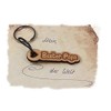 Engraved Keyring with Wooden Frame in Several Variations Felex Favourite