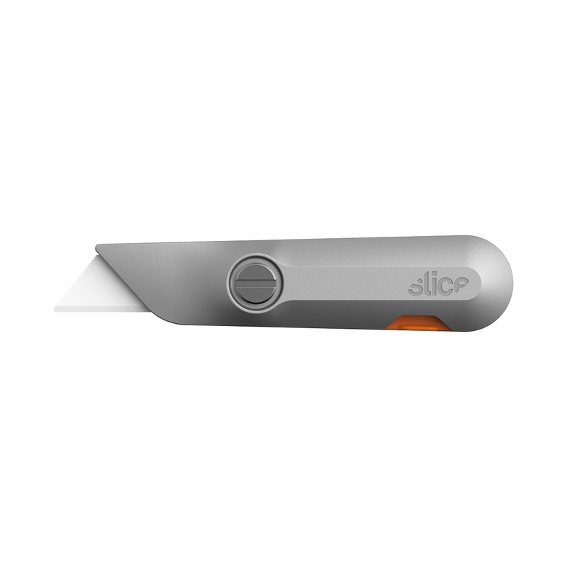Slice 10582, Drywall Knife, Ergonomic Aluminum Handle for Easier Cuts,