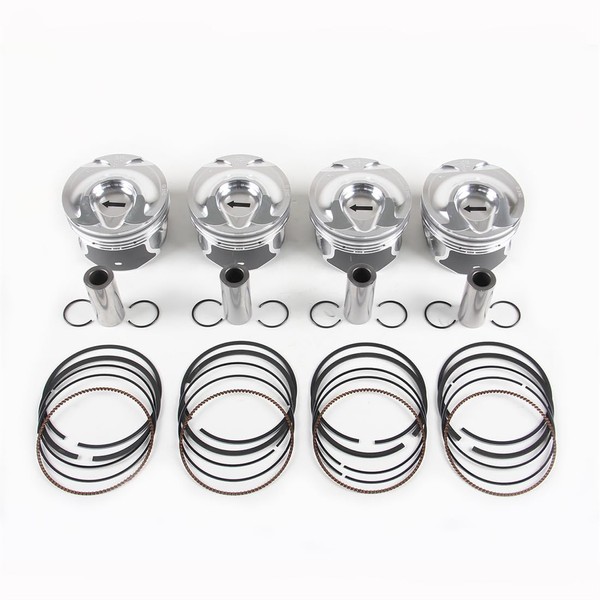 WXHYWWF Engine Piston Set 86mm Fit for Regal Turbo Saab