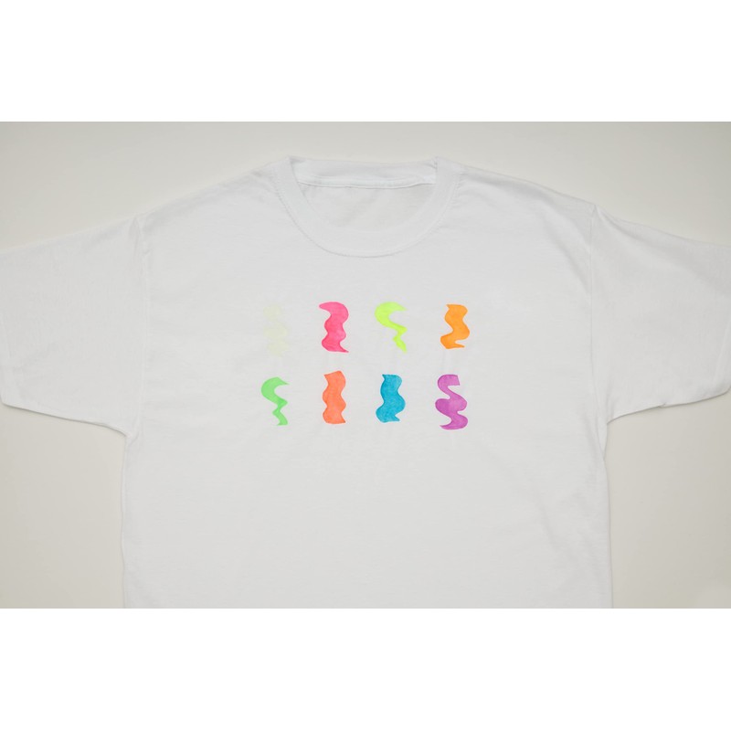 Smiffys Moon Glow - Glow in the Dark 3D Fabric