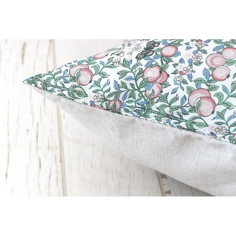 DDintex FLORET LONDON Cushion Cover Orchard Green 45x45cm [With Liberty