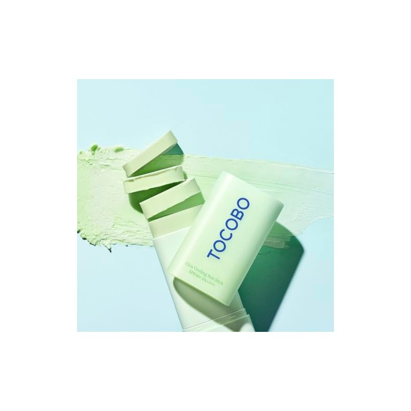 TOCOBO Protector Solar en Barra con Efecto Refrescante, Paquete de