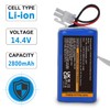 Batmax 14.8V Battery for ILIFE A4s, A4s pro, V7 V7S