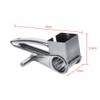 Cheese Grater,Grater Slicer,Stainless Steel Multifunctional Kitchen Craft Rotary Grater Handheld
