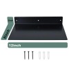 RealPlus Metal Floating Shelf Wall Mounted (12 inch x 8