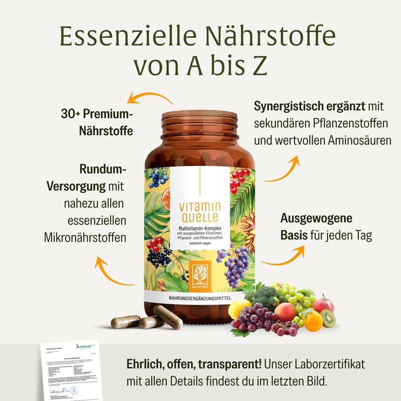 NATURTREU® All in One Multivitamin & Minerals Complex - 35