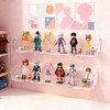 EIIXMSO Floating Shelves for Wall, Acrylic, Clear, 2 Count