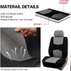 Unbranded For Ford Car 2 Seat Covers Premium Cloth Front