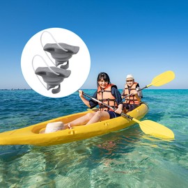 BESPORTBLE 2 Pcs Inflatable Boat Air Valve: Rubber Quick Inflate & Deflate Screw Anti-leakage Air Plug Lazy Spa Replacement Parts for Kayak, Dinghy,