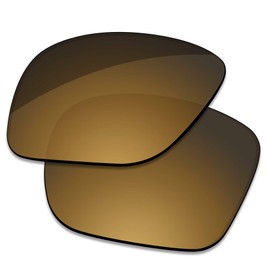 Acefrog AR Coated Polarized Replacement Lenses for Oakley Ten X OO9128 Sunglasses- Tungsten Gold