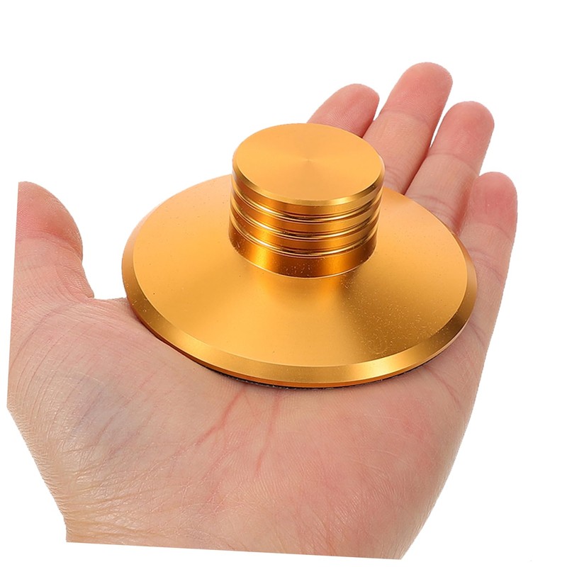 Kisangel Vinyl Turntable Weight Stabilizer Nonslip Record Weight for Turntable