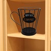 Hausdec Coffee Pods Holder Coffee Capsules Storage Basket Kitchen Counter