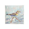 Stupell Industries Coastal Plover Abstract Bird Wood Wall Art, Design
