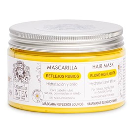 Intea Nomuk Camomile Intea Blonde Highlights Hair Mask 250g - Moisturising Blonde Hair Mask For Conditioning Dry Damaged Bleached Blonde Hair by Camomila Intea