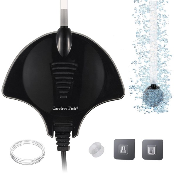 Carefree Fish Manta Ray 1.5W Mini Air Pump with Accessories
