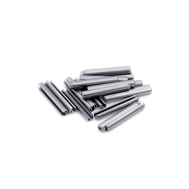 D3.5 (3.5mm x 30mm) Slotted Spring Pin (Heavy) - Stainless