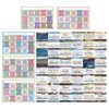 5 Bible Index Labels and 50 Bible Card Stickers, Word