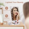Espejo Maquillaje Iluminado LED Aumento 10x Espejo 21 Luces Táctil