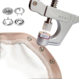 Metal Snaps with Fastener Pliers Press Tool Kit Setup Jersey Buttons Snaps 11mm for DIY, Sewing and Crafting