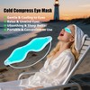 Cooling Gel Eye Mask, 2 Pack Gel Cold Pack for