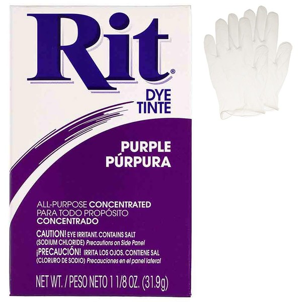 All Purpose Concentrated Rit Dye Powder Single Pack with Plastic