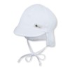 Sterntaler Baby Boys' Winter Hat, White (White 500)