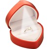 LED Heart Shaped Ring Box for Wedding, Proposal, Engagement, Valentine'