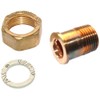 Viega 320232 Model 3335 Connection Screw Fitting Red Brass Flat
