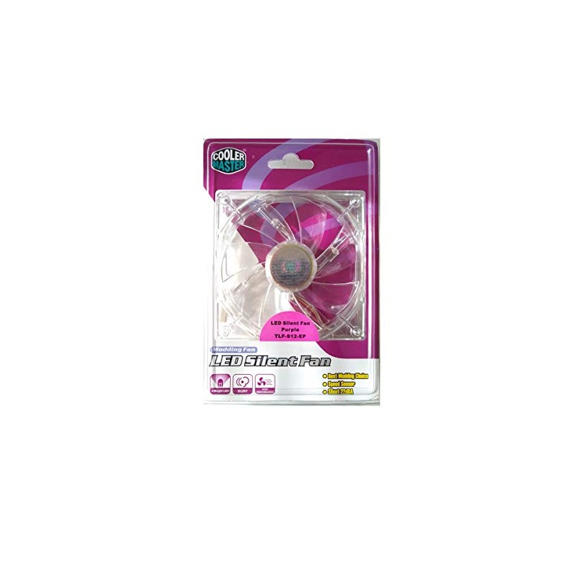 Cooler Master 120mm Purple Case Fan (8.4" L x 4.72"