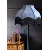 Tristan Home Premium Classic Victorian Style Bell Shape Scallop Velvet