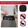 Maple Leaf Travel - Double Pocket Money Belt - Black