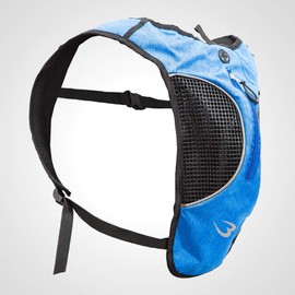 BODYMAKER Ventilation Running Bag, Backpack, Bag, Running, Walking Accessories, Rucksack, Backpack, Marathon, Jogging, Mesh, Sports Bag, Reflect, Blue