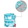 Damero Pack of 3 Reusable Nappy Bags, Wet Bags for