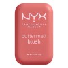 NYX Professional Makeup, Buttermelt Blush Tono Feeling Butta, 5gr -