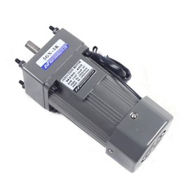 AC110V 90W High Torque Gear Motor with Speed Controller Reduction Ratio: 1:5 Electric 270PRM Single-Phase Motor Variable Speed Gear Reducer Motor (Reduction Ratio: 1:5)