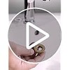 3cm/1.2in Sink Overflow Ring - Brass Material Sturdy Buckle Design